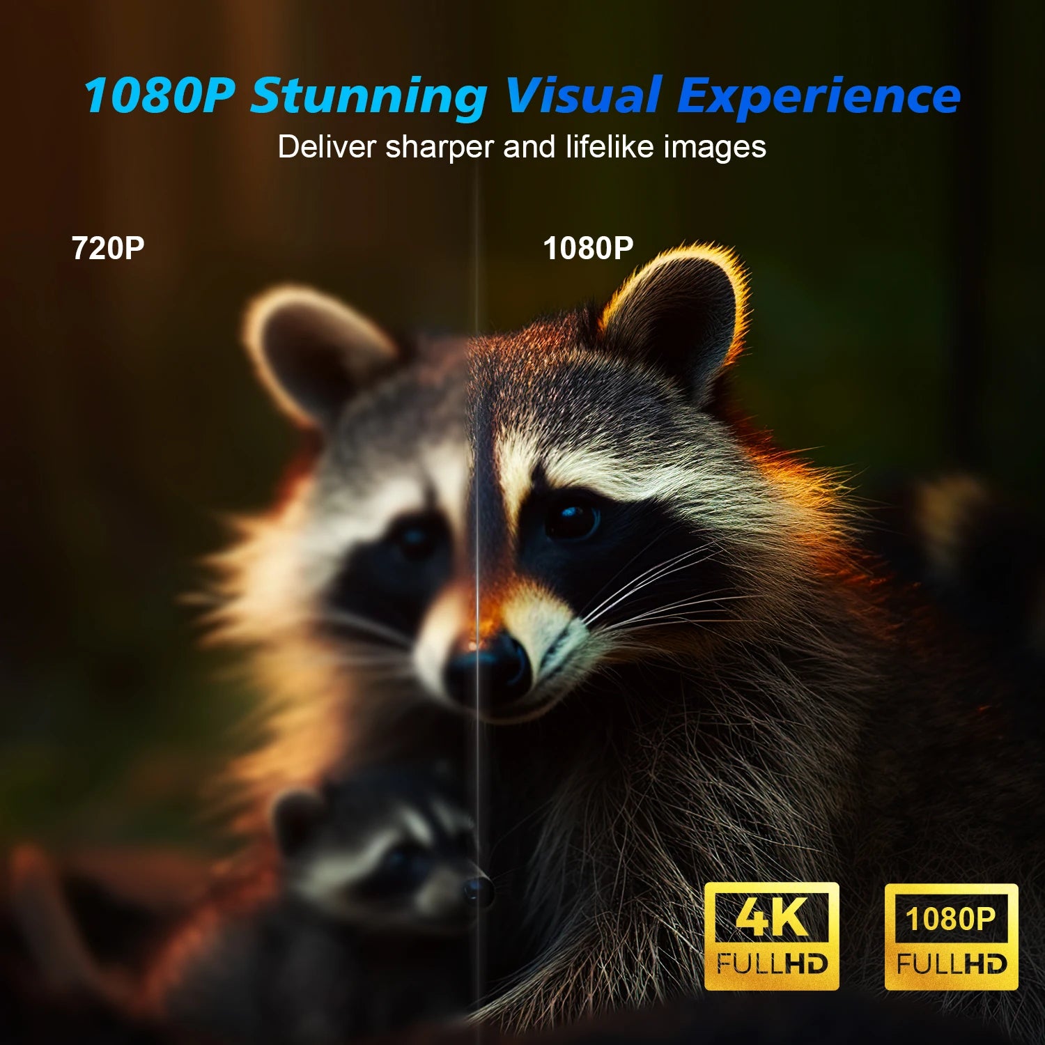 580ANSI Projector Android 11 4K 1080P Wifi6 Voice Control Allwinner H713 Electronic Focus BT5.0 Home Cinema HY350 Pro